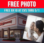 Free 8×10 Photo Print at CVS! ENDS TODAY!