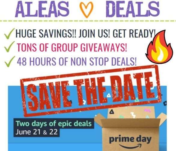Alea's Deals Prime Day Deals LIVE EARLY! Get Ready to Shop TONIGHT!  