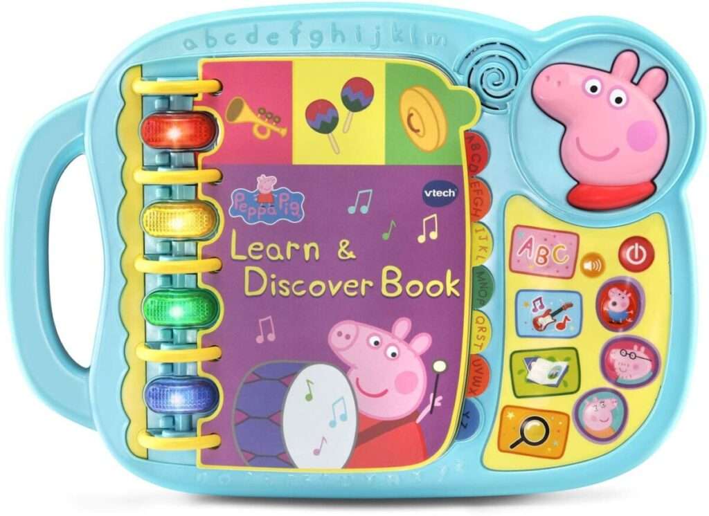 Alea's Deals 47% Off VTech Peppa Pig Learn and Discover Book! Was $24.99!  