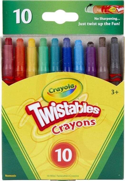 Alea's Deals 36% Off Crayola Twistables Crayons Coloring Set! Was $3.09!  