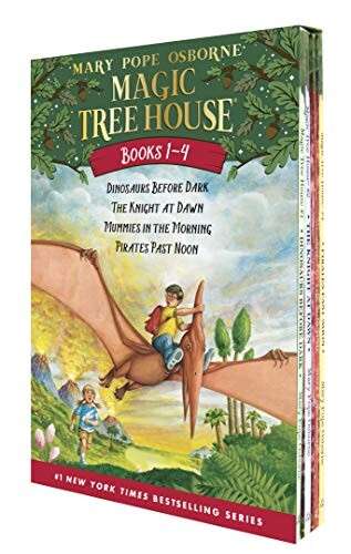 61% Off Magic Tree House Boxed Set, Books 1-4! Was $23.96!