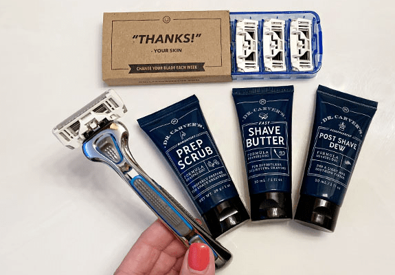 Alea's Deals 6-Blade Razor, 4 Refills, Shave Butter & Scrub Only $5 + FREE Shipping ($14 Value!)  