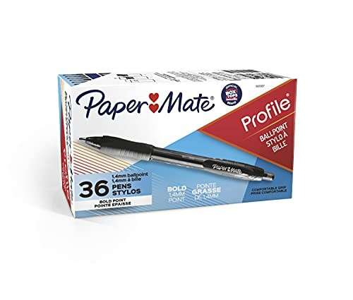 Alea's Deals 46% Off Paper Mate Profile Retractable Ballpoint Pens! Was $24.21!  