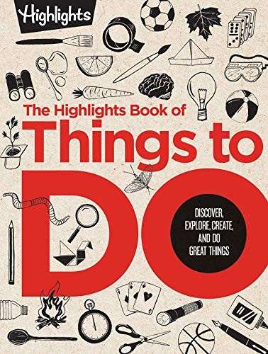 Alea's Deals 50% Off The Highlights Book of Things to Do: Discover, Explore, Create, and Do Great Things (Highlights Books of Doing)! Was $24.99!  
