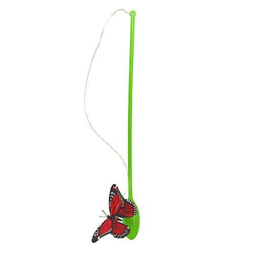 Alea's Deals 60% Off Petstages Butterfly Chase Interactive Cat Teaser Wand Toy! Was $9.99!  