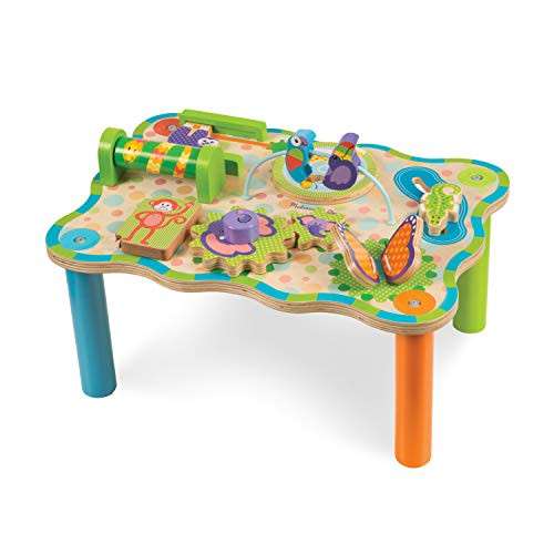 Alea's Deals 47% Off Melissa & Doug First Play Children’s Jungle Wooden Activity Table for Toddlers! Was $53.99!  