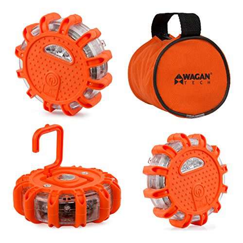 Alea's Deals 41% Off Wagan FRED PRO Flashing Roadside Emergency Disc LED Flare (Pack of 3)! Was $39.95!  