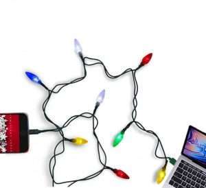 Alea's Deals 50% OFF Holiday LED Christmas Light Phone Charger Cable  