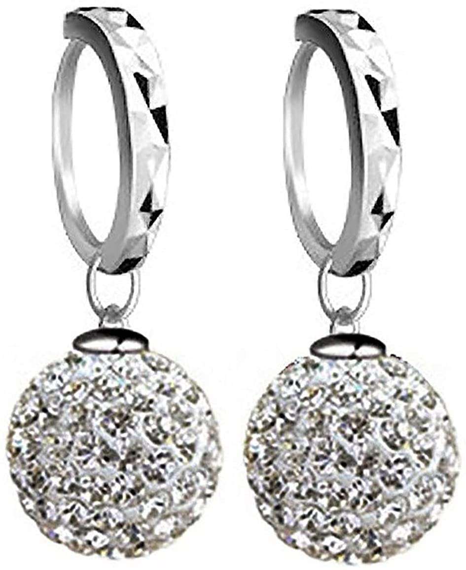 Alea's Deals 70% off Diamond-Studded Zircon Earrings  