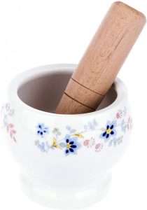 Alea's Deals 40% off Porcelain Mortar and Pestle Set  