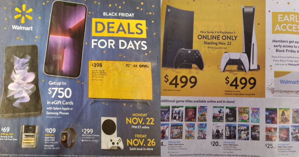 Alea's Deals FINAL WALMART BLACK FRIDAY AD LEAKED!! STARTS 11/22!!  