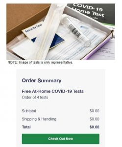 Alea's Deals 2ND ROUND!! 4 MORE FREE At Home Covid Tests!  