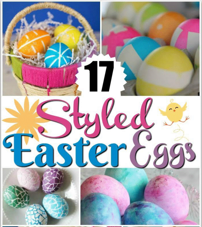 Alea's Deals 17 Styled Easter Eggs  