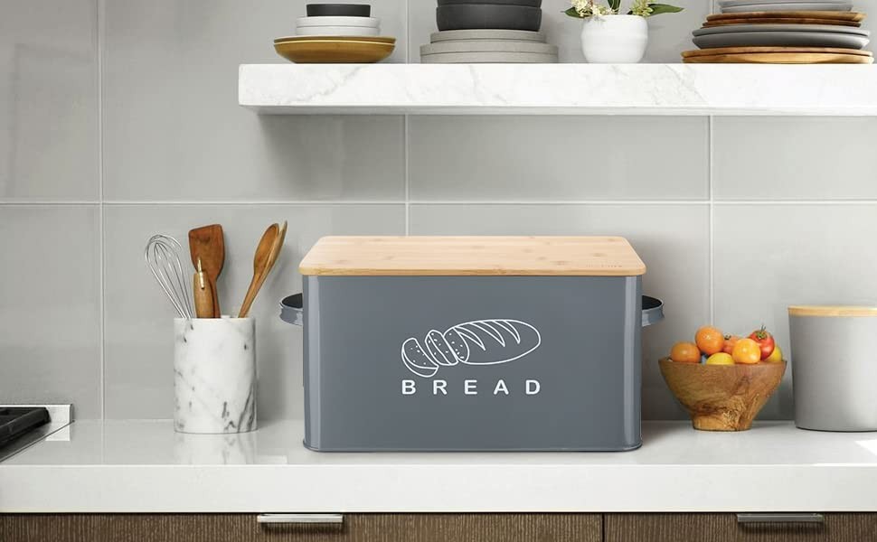 Alea's Deals 41% Off Bread Box for Kitchen Countertop! Was $33.99!  