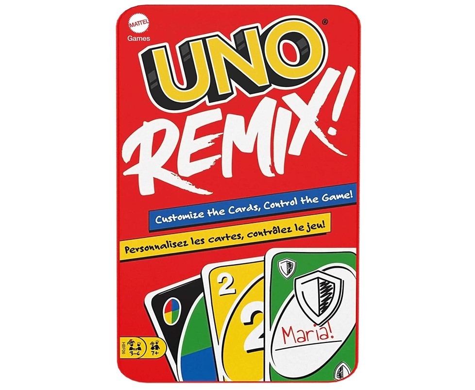 Alea's Deals 53% Off UNO Remix Customizable Matching Card Game! Was $16.99!  