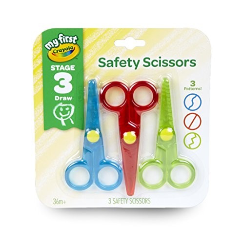 Alea's Deals 43% Off Crayola My First Safety Scissors, Toddler Art Supplies, 3ct! Was $5.29!  