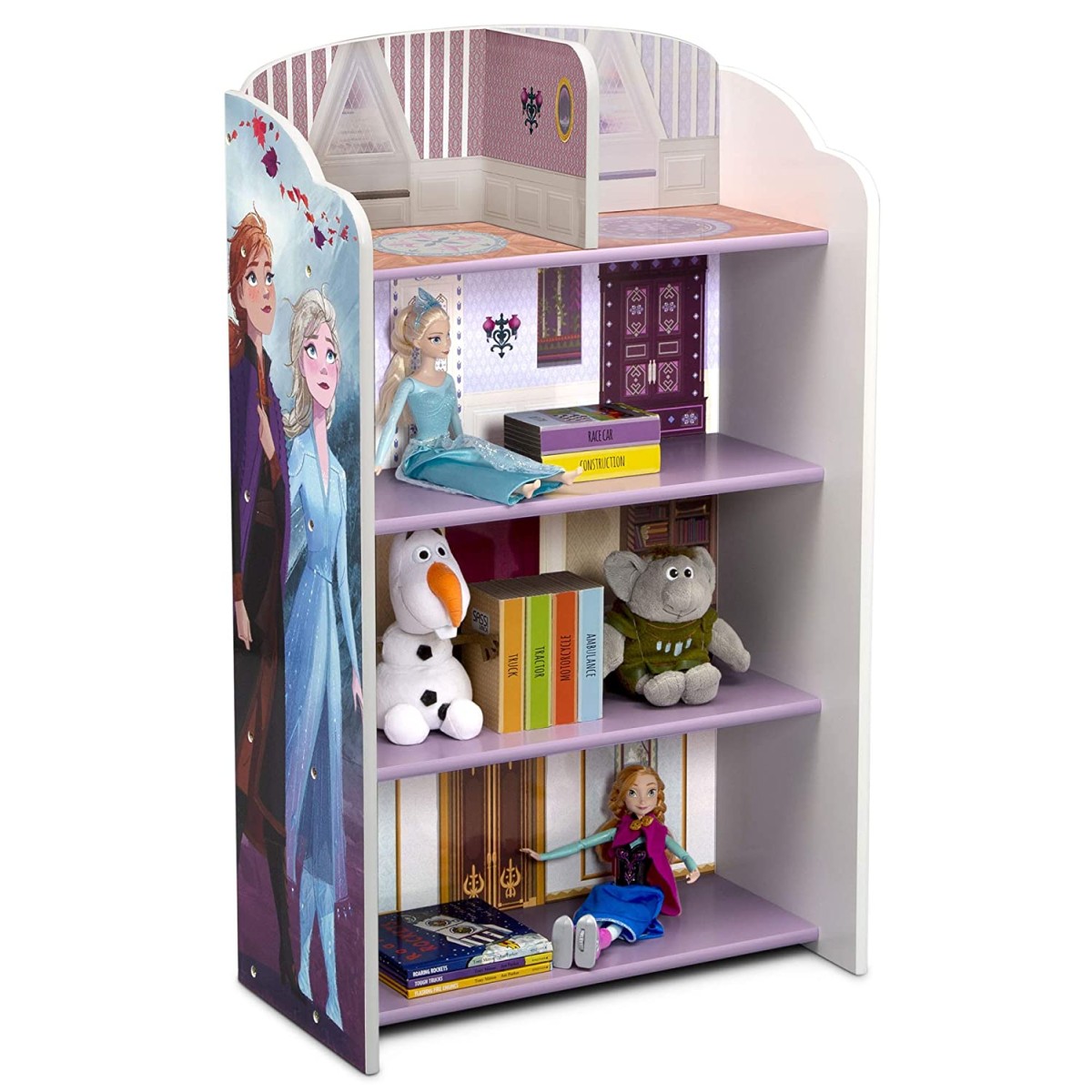 Alea's Deals 43% Off Delta Children Wooden Playhouse 4-Shelf Bookcase for Kids Frozen II! Was $54.99!  