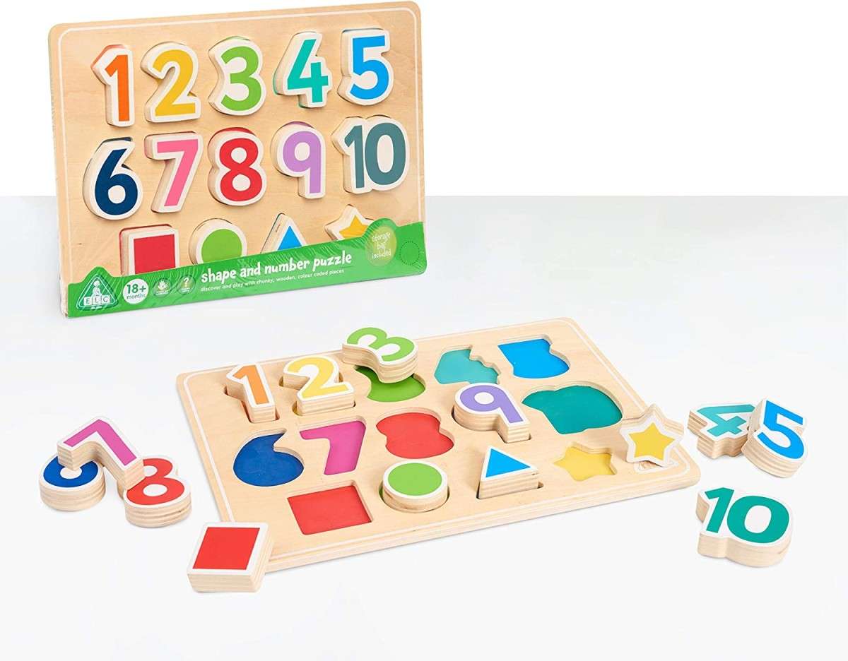 Alea's Deals (65% Off) Early Learning Centre Shape & Number Puzzle! Was $12.99!  