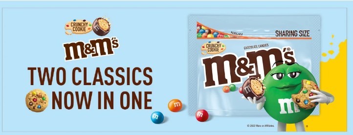 Alea's Deals Free M&M’s Crunchy Cookie Sample  