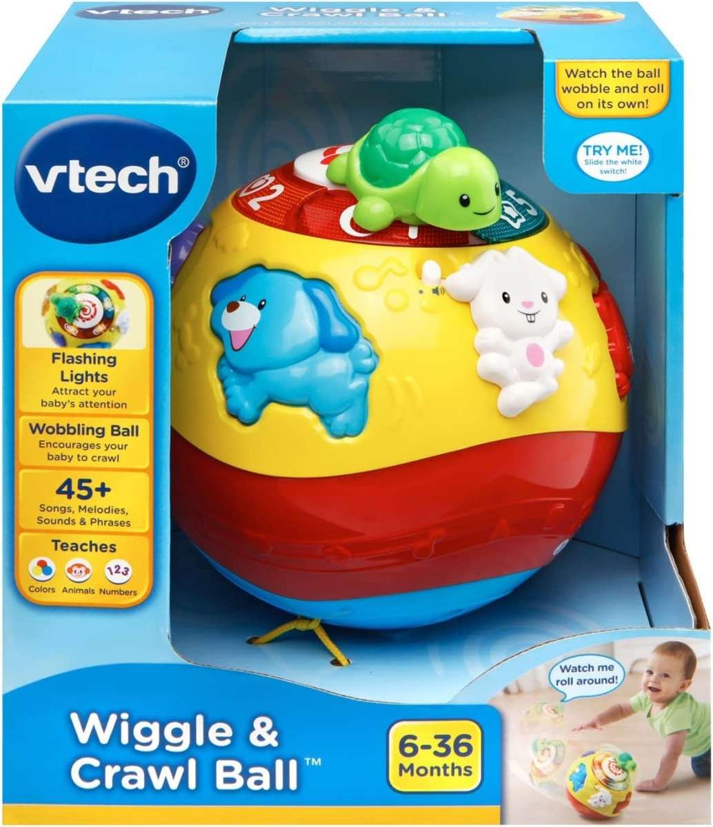 Alea's Deals (47% Off) VTech Wiggle and Crawl Ball! Was $18.99!  
