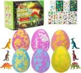 Six Huge Bath Bombs for Kids with Surprise Inside-60% off