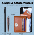 Cagelya Mens Minimalist Wallet – 50% off