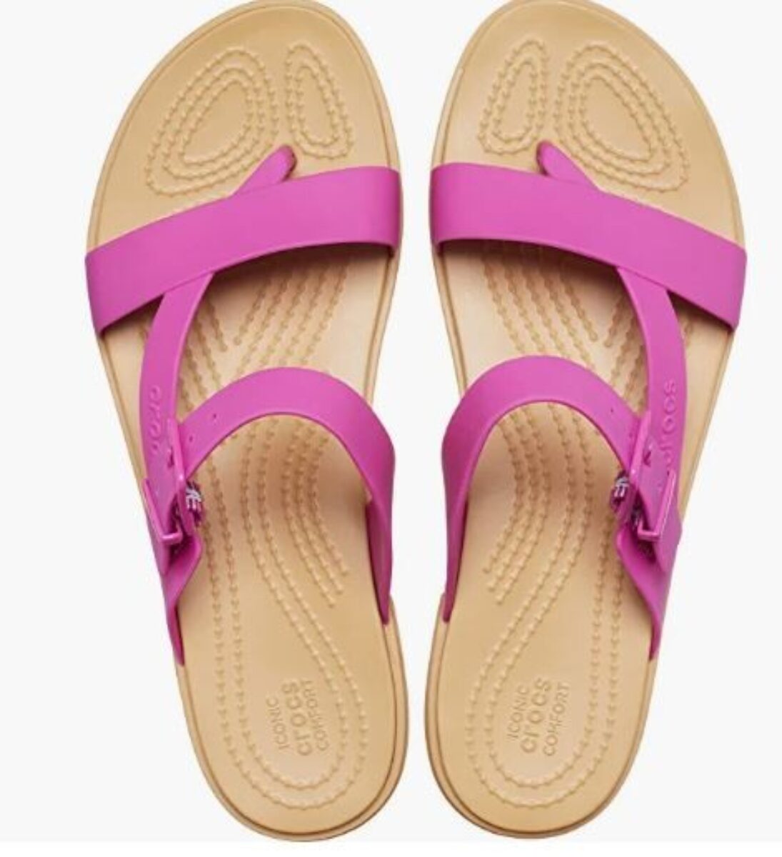 Alea's Deals Crocs Women's Tulum Toe Post Sandals-62% off  