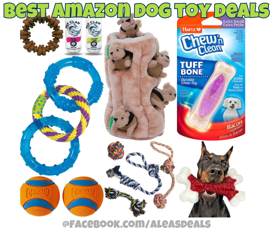 Alea's Deals BEST AMAZON DOG TOY DEALS THIS WEEK!  