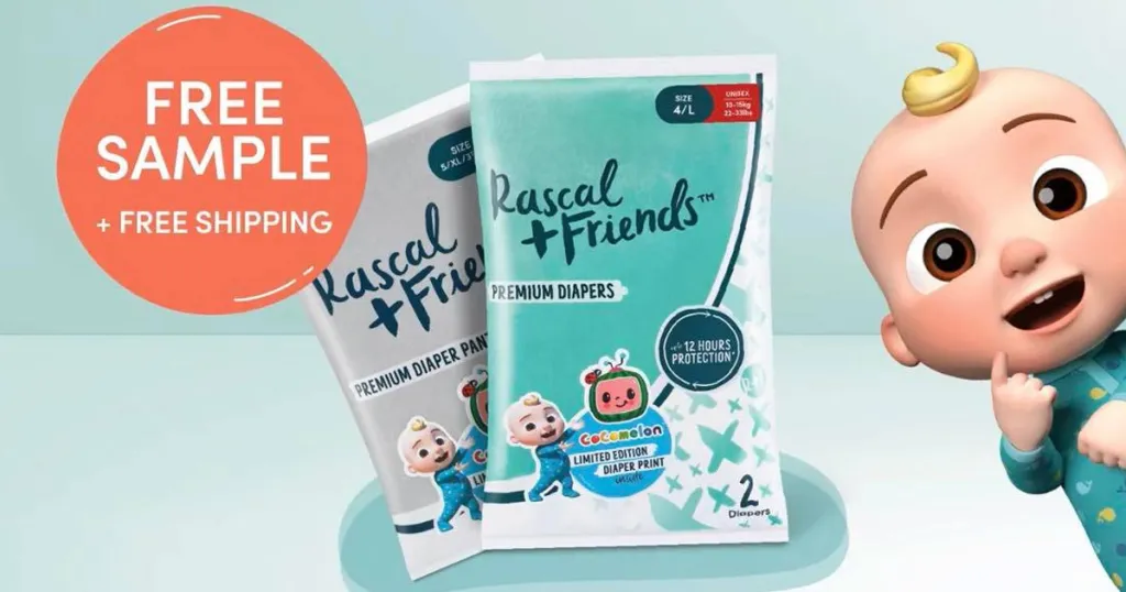 Alea's Deals Free Rascal + Friends Premium Diaper Sample Packs  