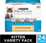 Purina Pro Plan Wet Kitten Food Variety Pack  – ON SALE+QPON+SUB/SAVE!
