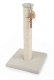 Cat Scratch Post with Feather Ribbon Cat Toy Up to 48% Off! Was $26.99!