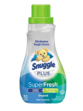 Snuggle Plus Super Fresh Liquid Fabric Softener with Odor Eliminating Technology, 31.7 Fluid Ounces  – ON SALE+SUB/SAVE!