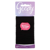Goody Ouchless Women’s Hair Braided Elastic Thick Tie, Black, 27 Count (Pack of 1), 4MM for Medium Hair Up to 77% Off! Was $7.79 ($0.29 / Count)!