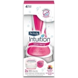 57% Off Schick Intuition Island Berry Womens Razor Blade Refills with Acai Berry Extract, 1 Handle with 2 Refills! Was $14.99!