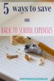 5 Ways to Save on Back-To-School Supplies!