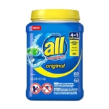 All Mighty Pacs Laundry Detergent 4 in 1 Stainlifter, Tub, 60 Count  – ON SALE➕SUB/SAVE!
