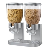 Indispensable Dry Food Dispenser, Dual Control, Silver Up to 51% Off! Was $48.99!