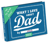 Knock Knock What I Love about Dad Fill in the Love Book Fill-in-the-Blank Gift Journal Up to 35% Off! Was $11.80!