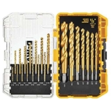 52% Off DEWALT Titanium Drill Bit Set, Pilot Point, 21-Piece! Was $49.72!