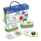 41% Off Learning Resources ABC Puzzle Cards, Kindergarten Readniness, Self Correcting Puzzles, Ages 4+, Multi! Was $10.99!