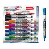 40% Off BIC Intensity Advanced Dry Erase Marker, Fine Bullet Tip, Assorted Colors, 12-Count! Was $16.80!