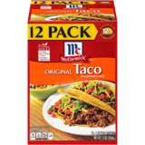 McCormick Original Taco Seasoning Mix, 12 pack, 12 oz  – ON SALE+SUB/SAVE!