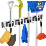 (50% Off) Hanger Wall Mount Metal Organization Garage Storage System (4 Racks with 5 Hooks)! Was $19.99!