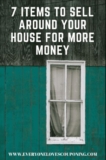 7 Items to Sell Around Your House for Extra Money