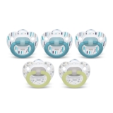 NUK Orthodontic Pacifiers, 0-6 Months, 5-Pack Up to 60% Off! Was $9.99!