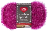 Red Heart Scrubby Sparkle Yarn, Watermelon Up to 61% Off! Was $6.48!