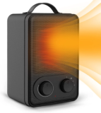 Portable Space Heaters for Indoor Use, 1500W – 50% OFF!