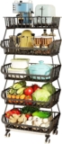 5 Tier Fruit Vegetable Basket for Kitchen – 40% OFF!