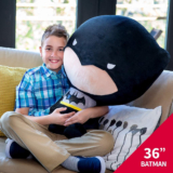 YuMe Biggables – 36″ Giant Inflatable Plush DC Comics Dark Knight Batman, 19139 Up to 64% Off! Was $49.99!