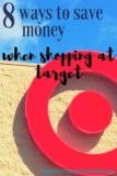 8 Ways to Save Money When Shopping at Target!